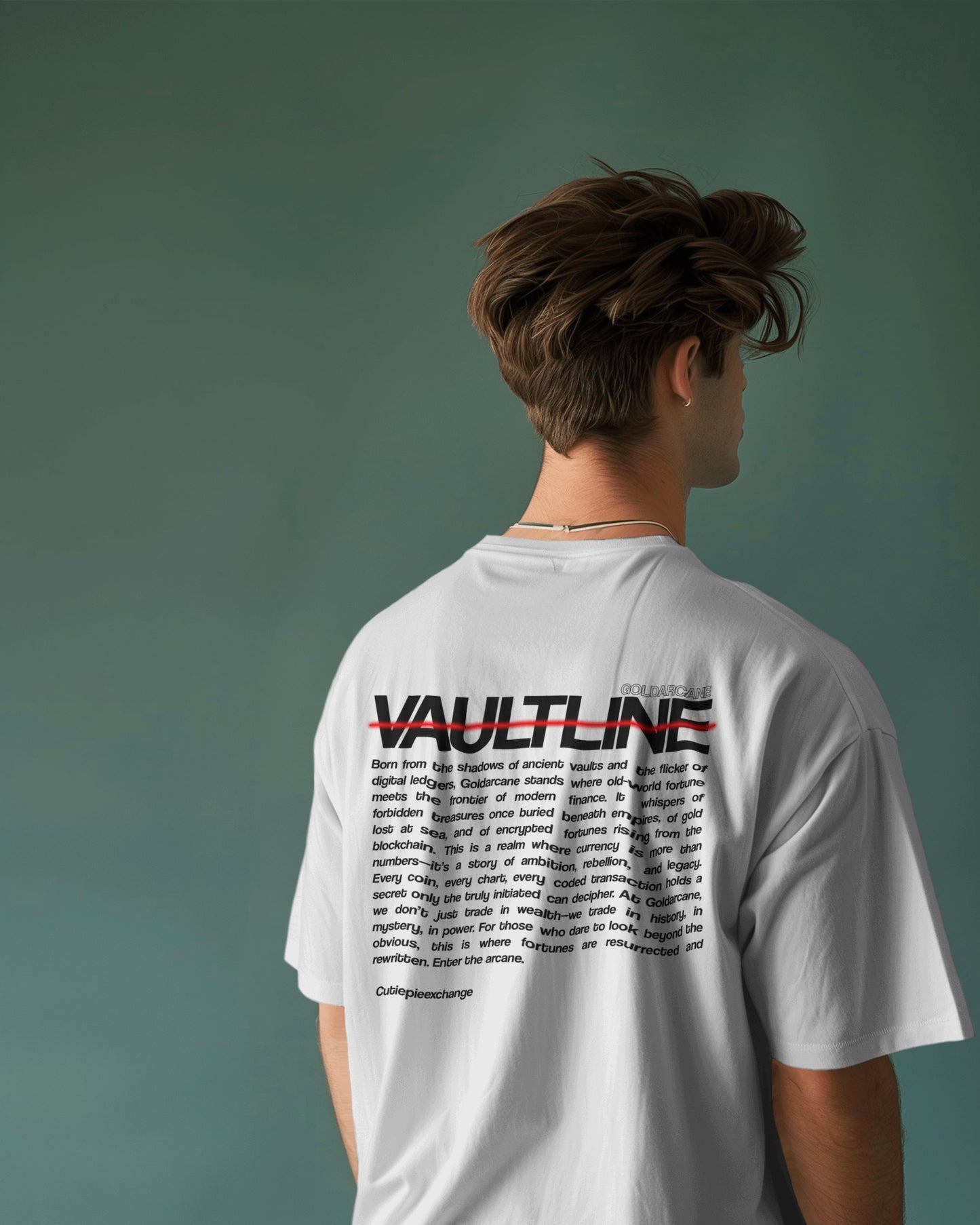 CutiePieExchange™ Valutline Goldvadar oversized t-shirts