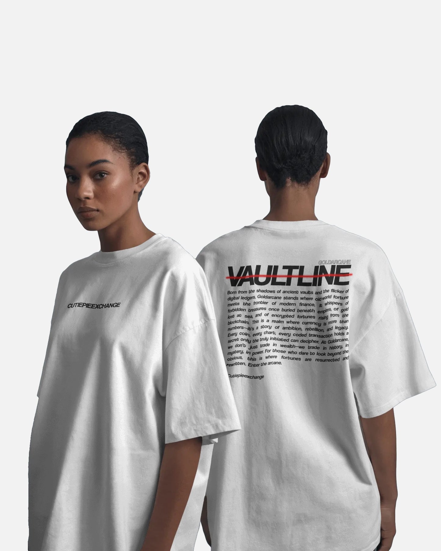 CutiePieExchange™ Valutline Goldvadar oversized t-shirts